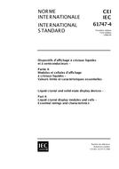 IEC 61747-4 Ed. 1.0 b:1998 IEC 61747-4 Ed. 1.0 b:1998