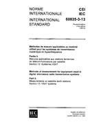 IEC 60835-3-13 Ed. 1.0 b IEC 60835-3-13 Ed. 1.0 b
