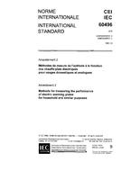 IEC 60496 Amd.2 Ed. 1.0 b:1992 IEC 60496 Amd.2 Ed. 1.0 b:1992