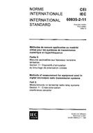 IEC 60835-2-11 Ed. 1.0 b IEC 60835-2-11 Ed. 1.0 b