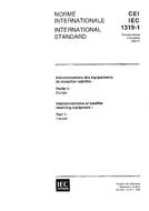 IEC 61319-1 Ed. 1.0 b IEC 61319-1 Ed. 1.0 b