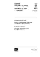 IEC 61435 Ed. 1.0 b:1996 IEC 61435 Ed. 1.0 b:1996