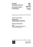 IEC 60601-2-3 Ed. 2.0 b:1991 IEC 60601-2-3 Ed. 2.0 b:1991