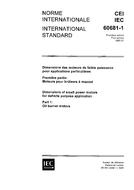 IEC 60681-1 Ed. 1.0 b IEC 60681-1 Ed. 1.0 b