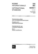 IEC 60393-1 Ed. 2.0 b:1989 IEC 60393-1 Ed. 2.0 b:1989