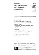 IEC 60933-1 Amd.1 Ed. 1.0 b:1992 IEC 60933-1 Amd.1 Ed. 1.0 b:1992
