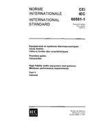 IEC 60581-1 Ed. 1.0 b IEC 60581-1 Ed. 1.0 b