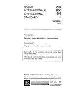 IEC 60662 Amd.7 Ed. 1.0 b:1995 IEC 60662 Amd.7 Ed. 1.0 b:1995