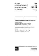 IEC 60721-2-2 Ed. 1.0 b:1988 IEC 60721-2-2 Ed. 1.0 b:1988