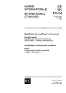 IEC 60721-2-3 Ed. 1.0 b:1987 IEC 60721-2-3 Ed. 1.0 b:1987