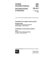 IEC 60721-2-7 Ed. 1.0 b:1987 IEC 60721-2-7 Ed. 1.0 b:1987
