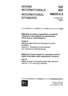 IEC 60835-2-3 Ed. 1.0 b IEC 60835-2-3 Ed. 1.0 b