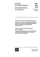 IEC 60715 Ed. 1.0 b:1981 IEC 60715 Ed. 1.0 b:1981