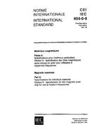 IEC 60404-8-8 Ed. 1.0 b:1991 IEC 60404-8-8 Ed. 1.0 b:1991