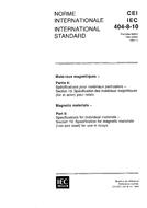 IEC 60404-8-10 Ed. 1.0 b:1994 IEC 60404-8-10 Ed. 1.0 b:1994