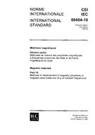 IEC 60404-10 Ed. 1.0 b:1988 IEC 60404-10 Ed. 1.0 b:1988
