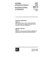IEC 60404-13 Ed. 1.0 b:1995 IEC 60404-13 Ed. 1.0 b:1995
