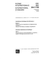 IEC 60364-7-709 Ed. 1.0 b:1994 IEC 60364-7-709 Ed. 1.0 b:1994
