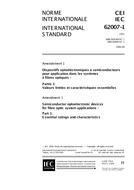 IEC 62007-1 Amd.1 Ed. 1.0 b:1998 IEC 62007-1 Amd.1 Ed. 1.0 b:1998
