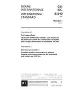IEC 61540 Amd.1 Ed. 1.0 b:1998 IEC 61540 Amd.1 Ed. 1.0 b:1998