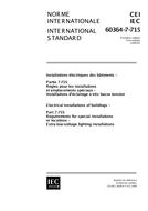 IEC 60364-7-715 Ed. 1.0 b:1999 IEC 60364-7-715 Ed. 1.0 b:1999
