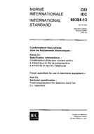 IEC 60384-13 Ed. 2.0 b:1991 IEC 60384-13 Ed. 2.0 b:1991