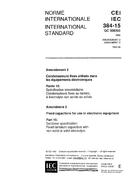 IEC 60384-15 Amd.2 Ed. 1.0 b:1992 IEC 60384-15 Amd.2 Ed. 1.0 b:1992