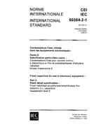 IEC 60384-2-1 Ed. 1.0 b:1982 IEC 60384-2-1 Ed. 1.0 b:1982