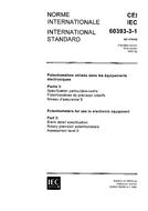 IEC 60393-3-1 Ed. 1.0 b IEC 60393-3-1 Ed. 1.0 b