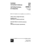 IEC 60394-1 Ed. 1.0 b IEC 60394-1 Ed. 1.0 b