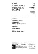 IEC 60418-1 Amd.1 Ed. 1.0 b:1976 IEC 60418-1 Amd.1 Ed. 1.0 b:1976