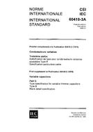 IEC 60418-3A Ed. 1.0 b IEC 60418-3A Ed. 1.0 b
