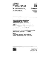 IEC 60444-2 Ed. 1.0 b IEC 60444-2 Ed. 1.0 b