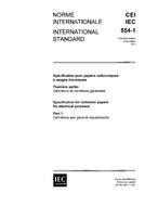 IEC 60554-1 Ed. 1.0 b IEC 60554-1 Ed. 1.0 b