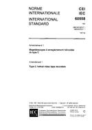 IEC 60558 Amd.1 Ed. 1.0 b:1987 IEC 60558 Amd.1 Ed. 1.0 b:1987