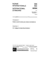 IEC 60564 Amd.1 Ed. 1.0 b:1981 IEC 60564 Amd.1 Ed. 1.0 b:1981