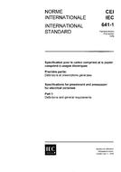 IEC 60641-1 Ed. 1.0 b:1979 IEC 60641-1 Ed. 1.0 b:1979