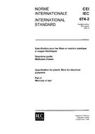 IEC 60674-2 Ed. 1.0 b:1988 IEC 60674-2 Ed. 1.0 b:1988