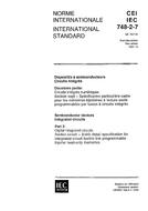 IEC 60748-2-7 Ed. 1.0 b IEC 60748-2-7 Ed. 1.0 b