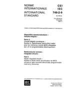 IEC 60748-2-9 Ed. 1.0 b IEC 60748-2-9 Ed. 1.0 b
