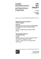 IEC 60748-20-1 Ed. 1.0 b IEC 60748-20-1 Ed. 1.0 b