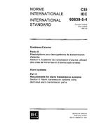 IEC 60839-5-4 Ed. 1.0 b IEC 60839-5-4 Ed. 1.0 b