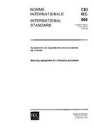 IEC 60860 Ed. 1.0 b:1987 IEC 60860 Ed. 1.0 b:1987
