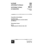 IEC 60904-2 Ed. 1.0 b:1989 IEC 60904-2 Ed. 1.0 b:1989