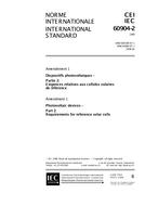 IEC 60904-2 Amd.1 Ed. 1.0 b:1998 IEC 60904-2 Amd.1 Ed. 1.0 b:1998
