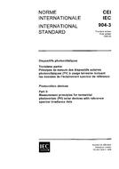 IEC 60904-3 Ed. 1.0 b:1989 IEC 60904-3 Ed. 1.0 b:1989