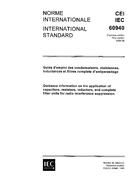IEC 60940 Ed. 1.0 b:1988 IEC 60940 Ed. 1.0 b:1988