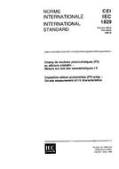 IEC 61829 Ed. 1.0 b:1995 IEC 61829 Ed. 1.0 b:1995