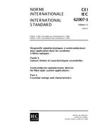 IEC 62007-1 Ed. 1.1 b:1999 IEC 62007-1 Ed. 1.1 b:1999
