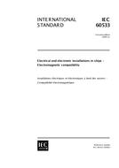 IEC 60533 Ed. 2.0 en:1999 IEC 60533 Ed. 2.0 en:1999